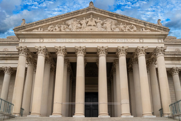 national archives of the united states of america building in washington