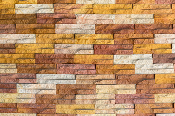 modern red brick wall for pattern background