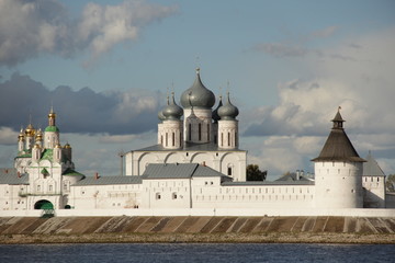 cristian monastery in a village between Makaryevo in Russia