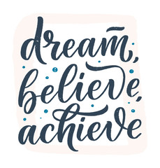 Funny hand drawn lettering. Cool phrase for print and poster design. Inspirational feminism slogan. Girl power quote. Greeting card template. Vector