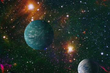 Deep space many light years far from planet Earth. Elements of this image furnished by NASA.