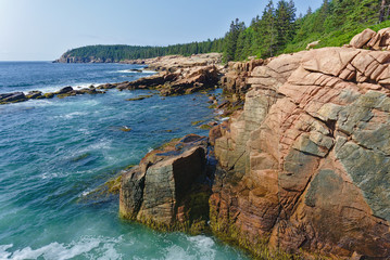 Acadia coastline