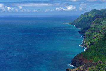 Fototapeta na wymiar Na Pali Coast in Kauai, Hawaii