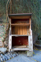 old abandoned furniture