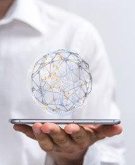 the 3d Global Network Of People.