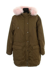 parka jacket  isolated on a white background © juliko77