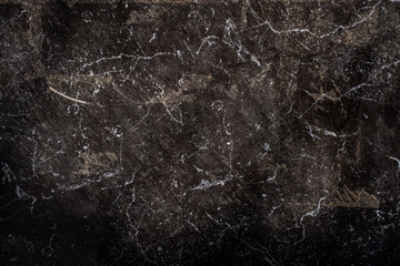 Obraz na płótnie Canvas Black marble texture. Dirty background.