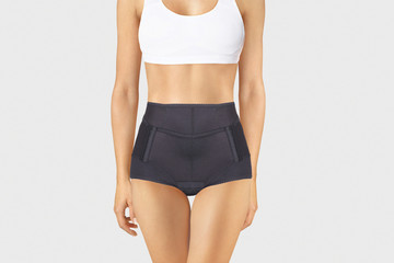 Postnatal Bandage. Medical Compression underwear. Orthopedic bandage underpants for lowering of the...