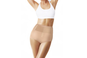 Postnatal Bandage. Medical Compression underwear. Orthopedic bandage underpants for lowering of the...