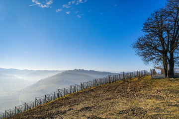 the panorama of Langhe