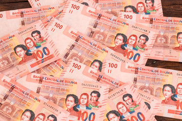Bolivian money /100 boliviano