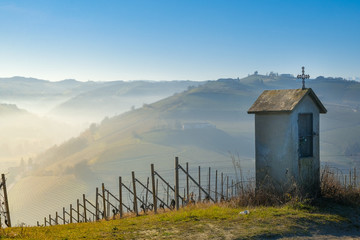 the panorama of Langhe