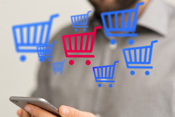 Shopping cart as part of the network in hand . The concept of Innovation in e-Commerce.