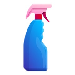 Cleaner spray icon. Cartoon of cleaner spray vector icon for web design isolated on white background