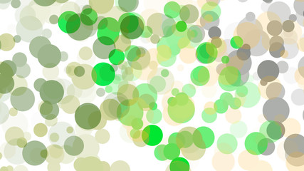 Colorful bokeh effect isolated on white background. Bokeh effect brush backdrop