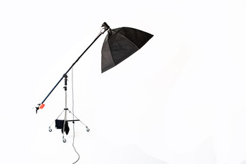 The large CRANE STUDIO for flash on a white background.