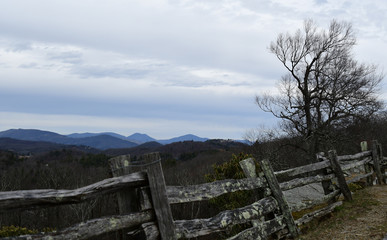 Fototapeta na wymiar North Carolina Mountains 