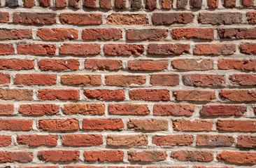 Obraz premium Brick wall background. Taken in Belgium.