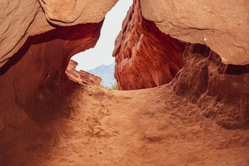 Garganta del Diablo, Quebrada de las conchas, tres cruces, salta, argentina 