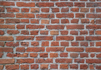 Fototapeta premium Brick wall background. Taken in Belgium.
