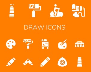 draw icon set