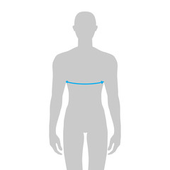 Fototapeta premium Men measurements fashion.