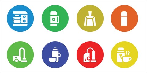 vacuum icon set