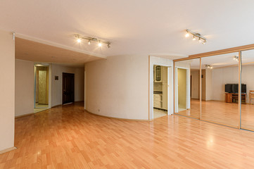 Russia, Moscow- November 15, 2019: interior room apartment modern bright cozy atmosphere. general cleaning, home decoration, preparation of house for sale