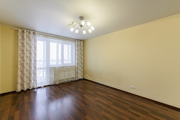 Russia, Moscow- November 15, 2019: interior room apartment modern bright cozy atmosphere. general cleaning, home decoration, preparation of house for sale