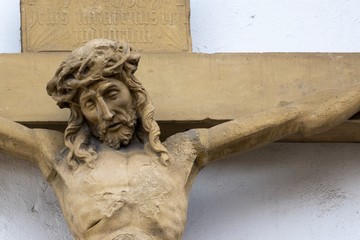 Jesus on the cross 