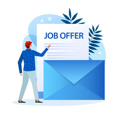 Job offer application letter response