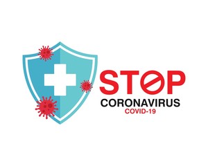Obraz premium Stop Corona Virus, Vector illustration