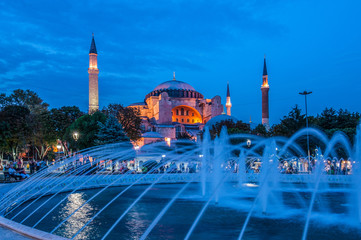 Fototapeta na wymiar Istanbul, Hagia Sophia