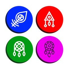 teepee icon set