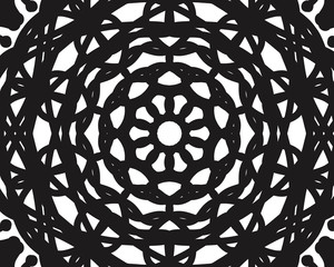 black ornament, background, classic, abstraction