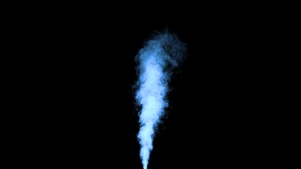 Smoke, vapor, steam, fog, cloud, 4k,blue smoke, ice smoke cloud, fire smoke, ascending vapor steam over black background - floating fog. On my profile you will find all types of smoke. - Powered by Adobe