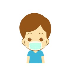 funny cartoon casual man