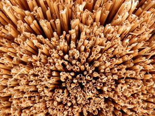 background of straws