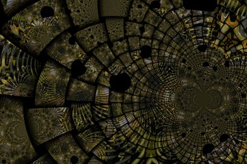 Beautiful abstract pattern, background with various form effect