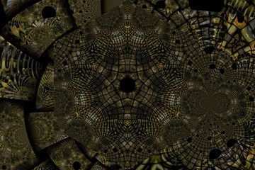 Beautiful abstract pattern, background with various form effect