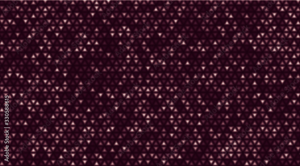 Poster abstract blur multicolored background of triangles. polygonal defocused backdrop.