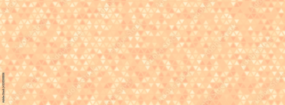 Poster abstract blur multicolored background of triangles. polygonal defocused backdrop.