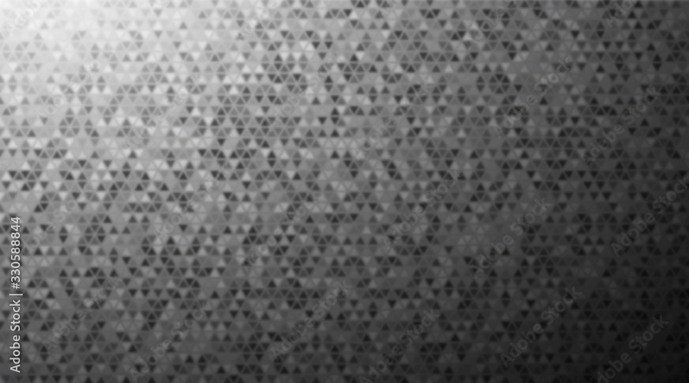 Poster abstract blur multicolored background of triangles. polygonal defocused backdrop.