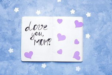 Beautiful greeting card for Mother's Day