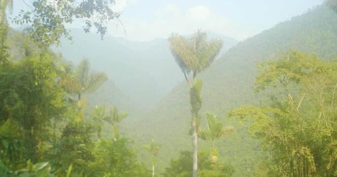 The Famous and Tourist Tayrona Park, the Ciudad Perdida (Lost City) in Magdalena / Colombia, full of Nature, Vegetation, History and Culture