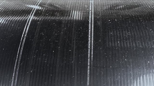 background texture made of plastic round roof polycarbonate