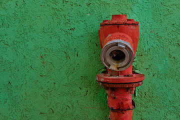 red fire hydrant