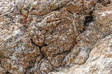 Close up of calcite rock