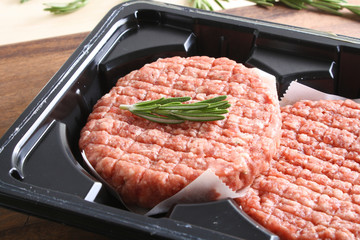 burger cutlet from beef
