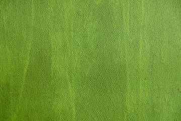 bright green concrete wall. rough surface texture